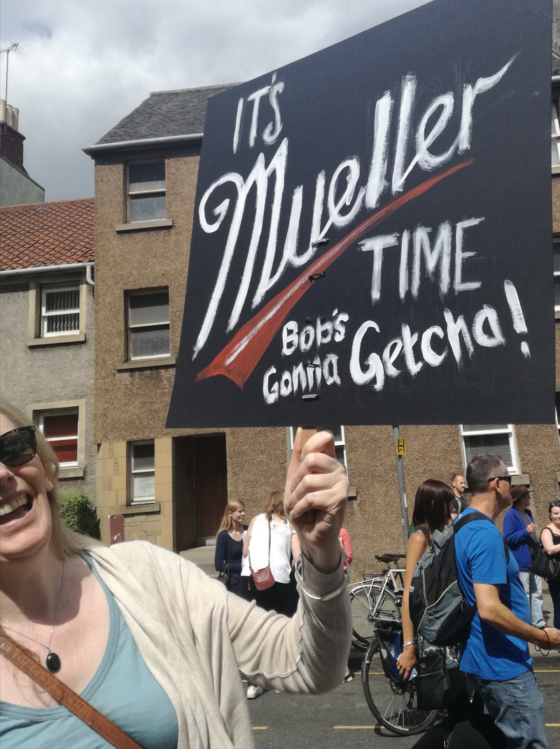 Illustration for article titled Scottish anti-Trump photo dump (long and comprehensive!)